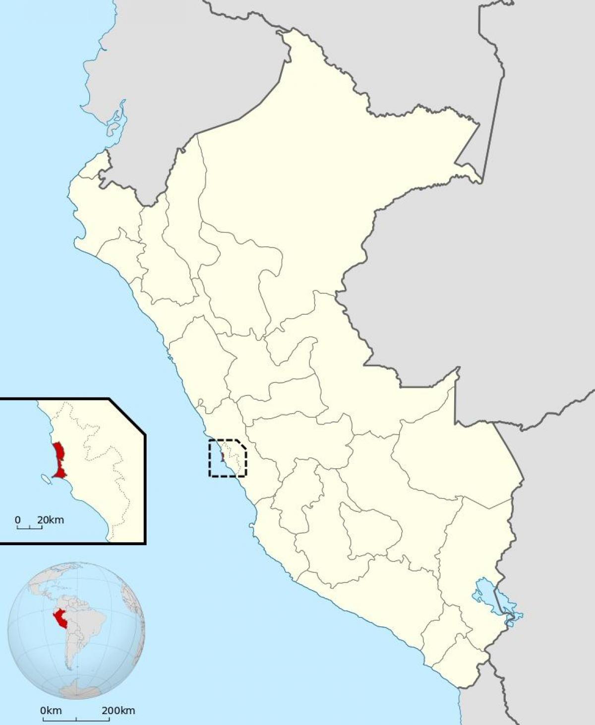bản đồ của callao Peru
