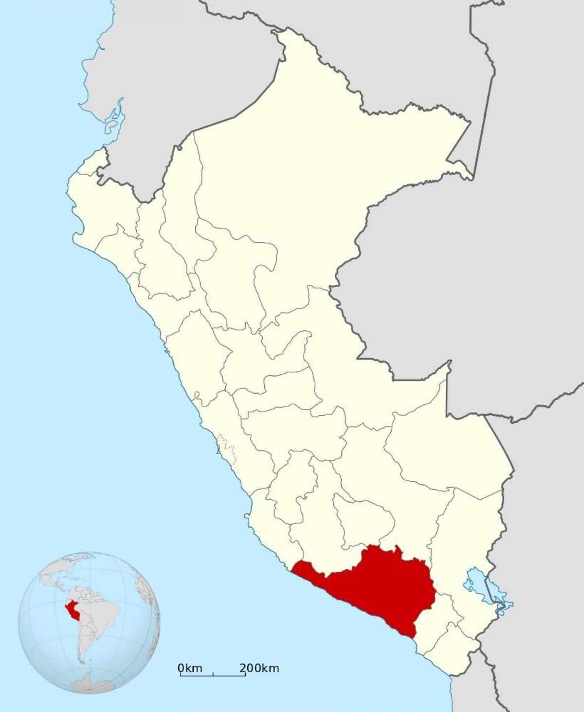 bản đồ của naples Peru