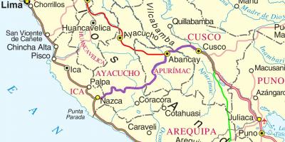 Bản đồ của khu Peru