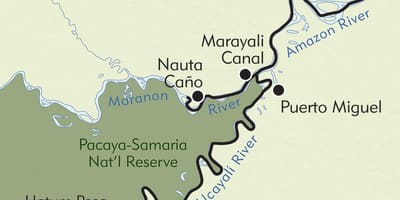 Amazon Peru bản đồ