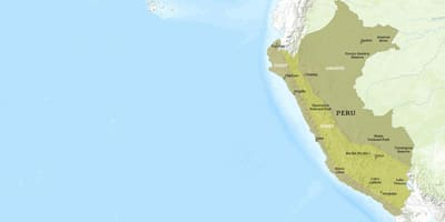 Bản đồ của kuelap Peru 