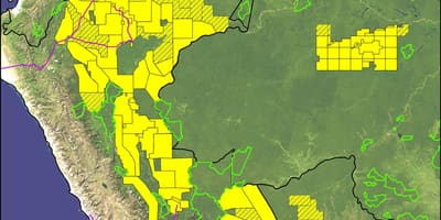 Peru amazon bản đồ