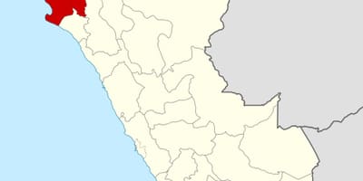 Bản đồ của piura Peru
